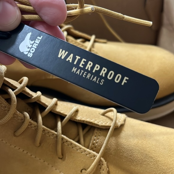 New In Box Sorel Hi Line Platform Combat Boot Woman’s 9.5 - Picture 9 of 14